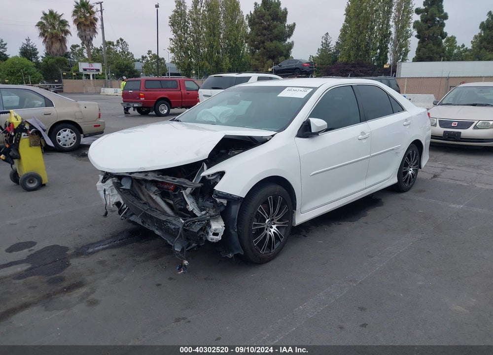 2012 TOYOTA CAMRY SE VIN: 4T1BF1FK9CU602202