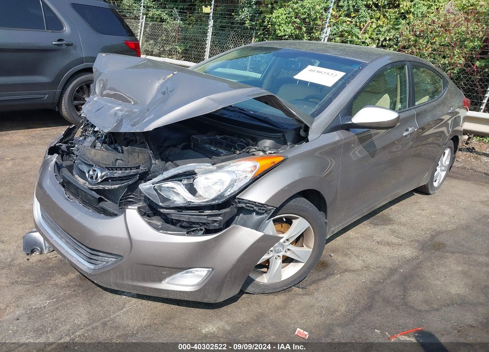 2013 HYUNDAI ELANTRA GLS VIN: 5NPDH4AE5DH258020