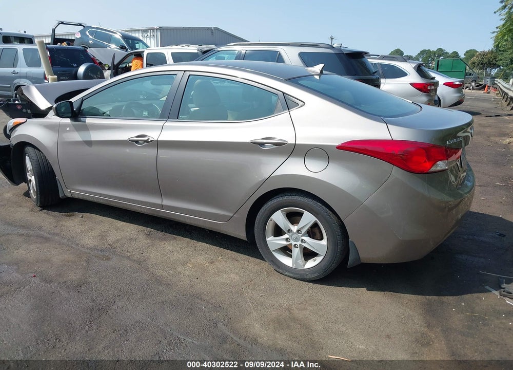 2013 HYUNDAI ELANTRA GLS VIN: 5NPDH4AE5DH258020