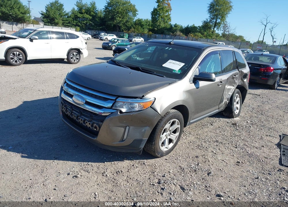 2013 FORD EDGE SEL VIN: 2FMDK3JC9DBE36075