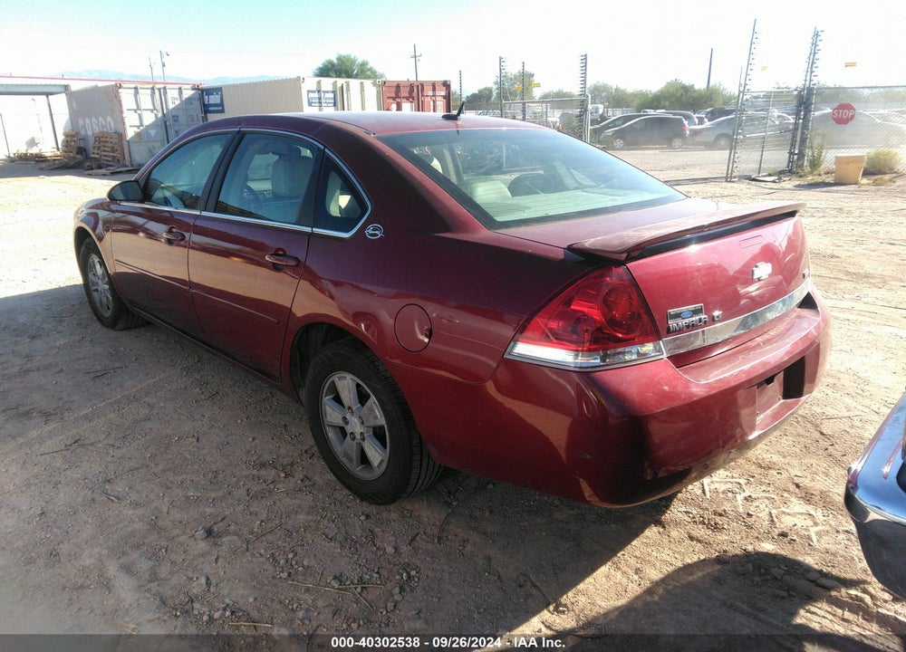 2008 CHEVROLET IMPALA LT VIN: 2G1WT58KX81253985