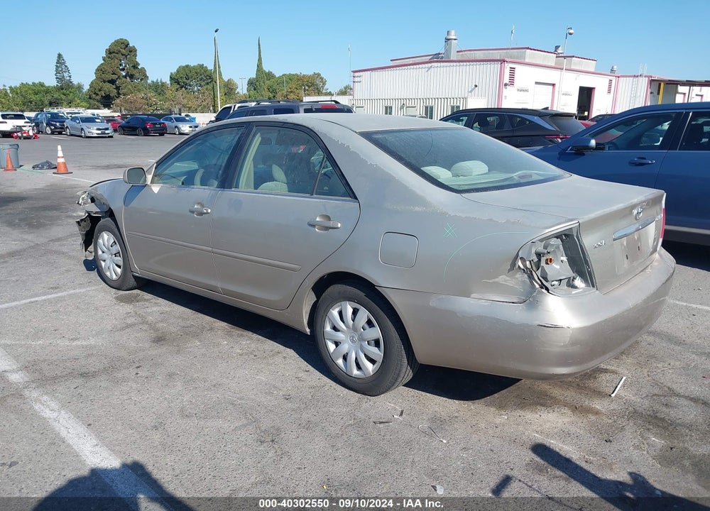 2005 TOYOTA CAMRY LE VIN: 4T1BE32K35U422737