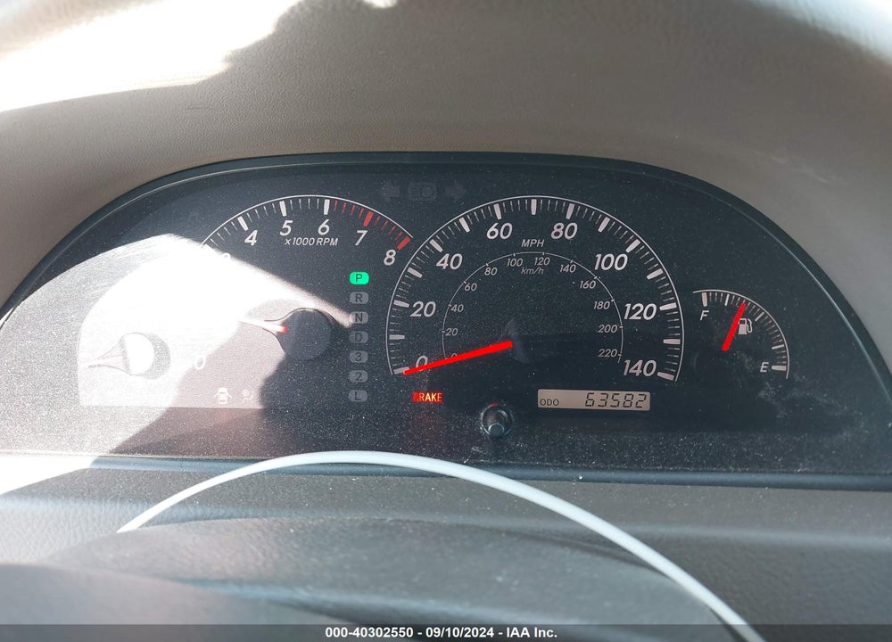 2005 TOYOTA CAMRY LE VIN: 4T1BE32K35U422737