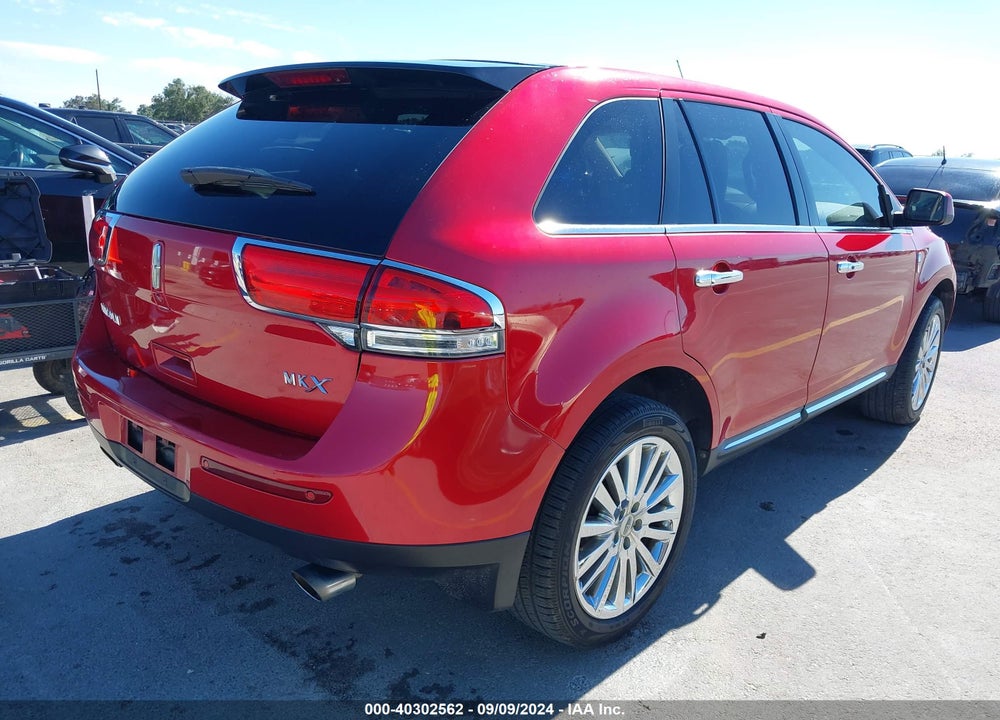 2011 LINCOLN MKX VIN: 2LMDJ6JK0BBJ04863
