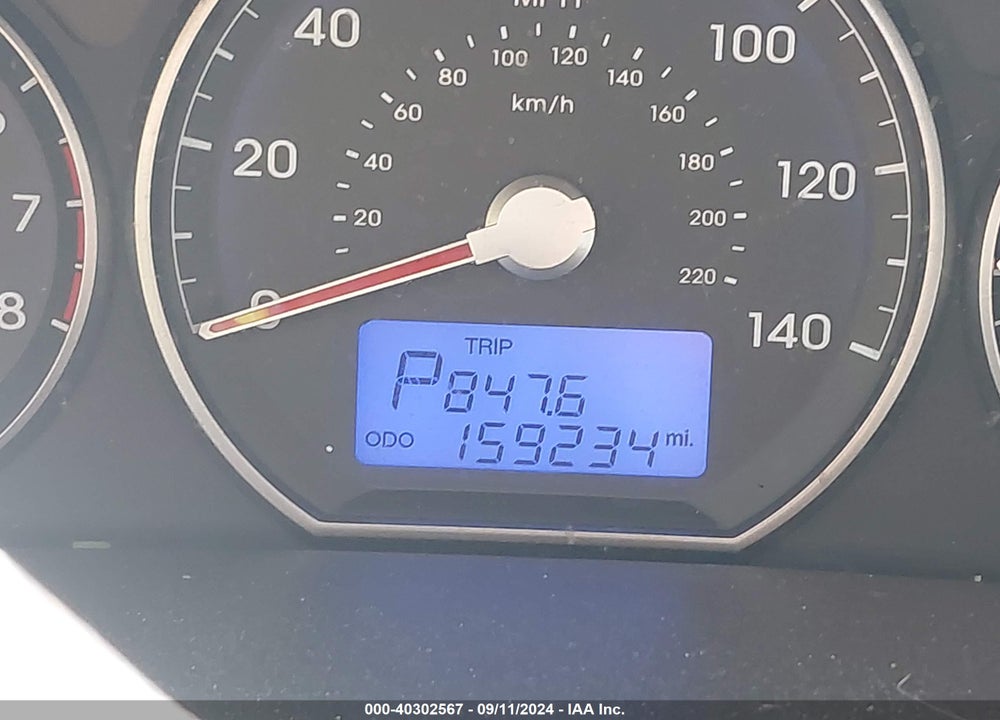 2011 HYUNDAI SANTA FE GLS VIN: 5XYZG3ABXBG010178