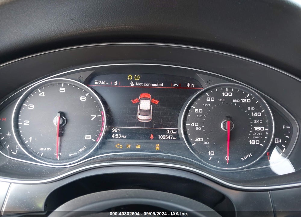 2017 AUDI A6 2.0T PREMIUM VIN: WAUD8AFC6HN010593