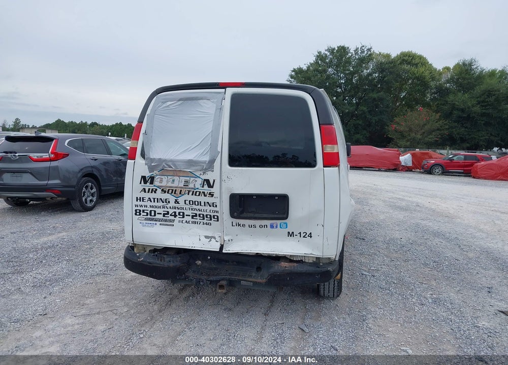 2013 CHEVROLET EXPRESS 2500 WORK VAN VIN: 1GCWGFCA6D1101041