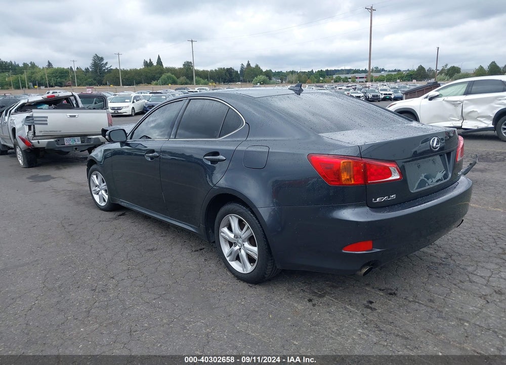 2010 LEXUS IS 250 VIN: JTHBF5C24A2096348