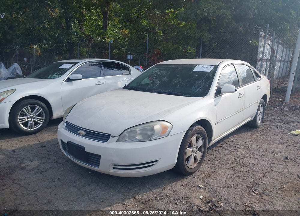 2007 CHEVROLET IMPALA LT VIN: 2G1WT58K679335048