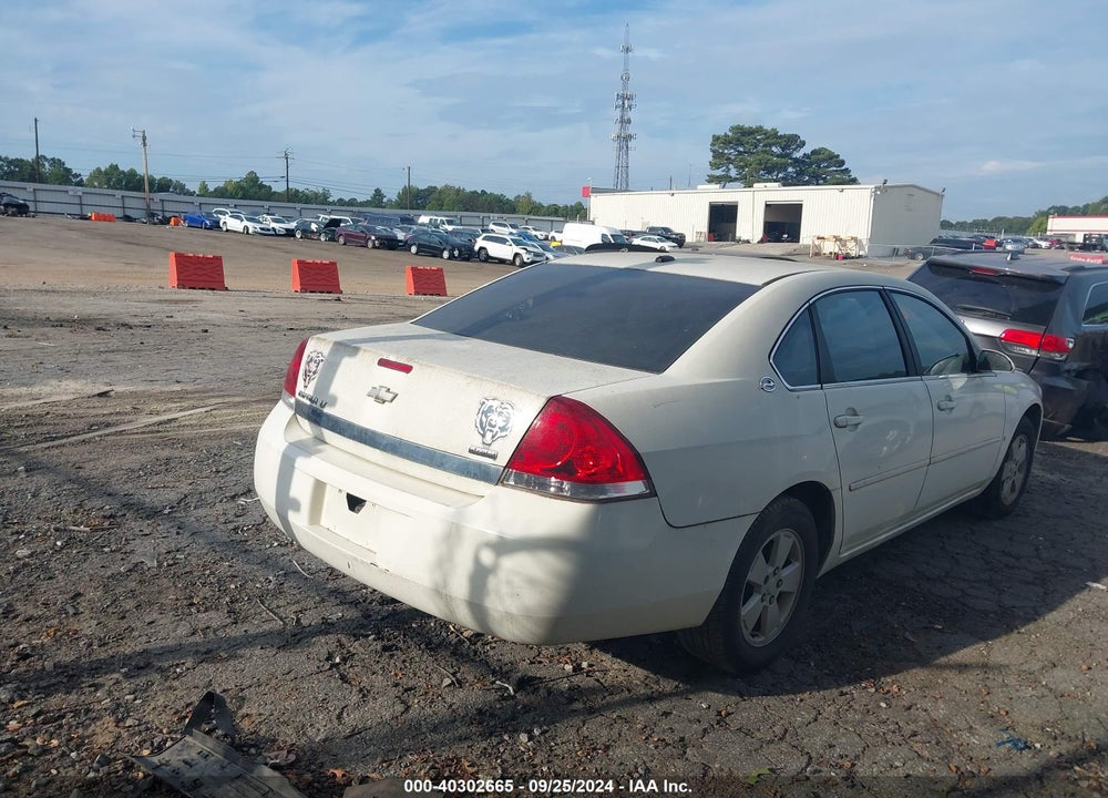2007 CHEVROLET IMPALA LT VIN: 2G1WT58K679335048