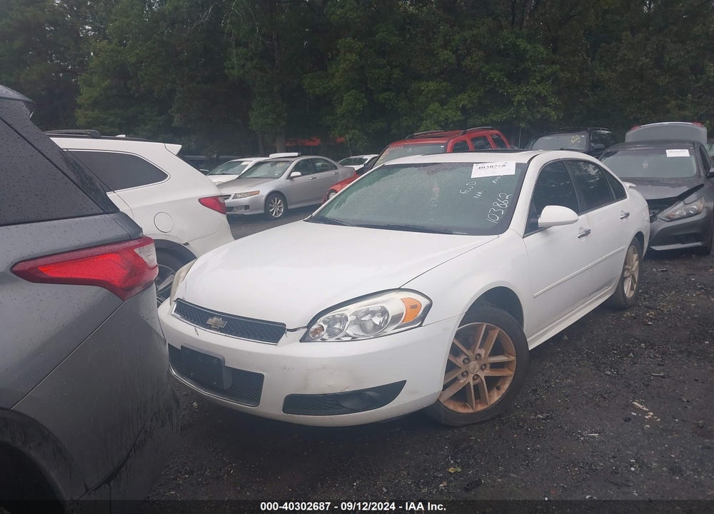 2012 CHEVROLET IMPALA LTZ VIN: 2G1WC5E34C1103862