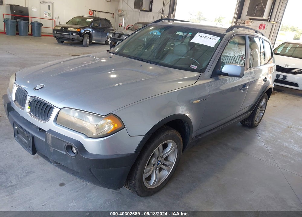 2005 BMW X3 3.0I VIN: WBXPA93455WD01601