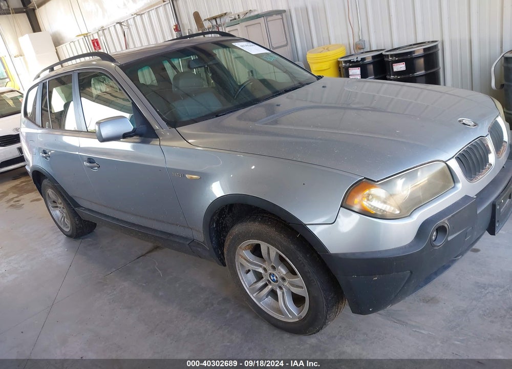 2005 BMW X3 3.0I VIN: WBXPA93455WD01601