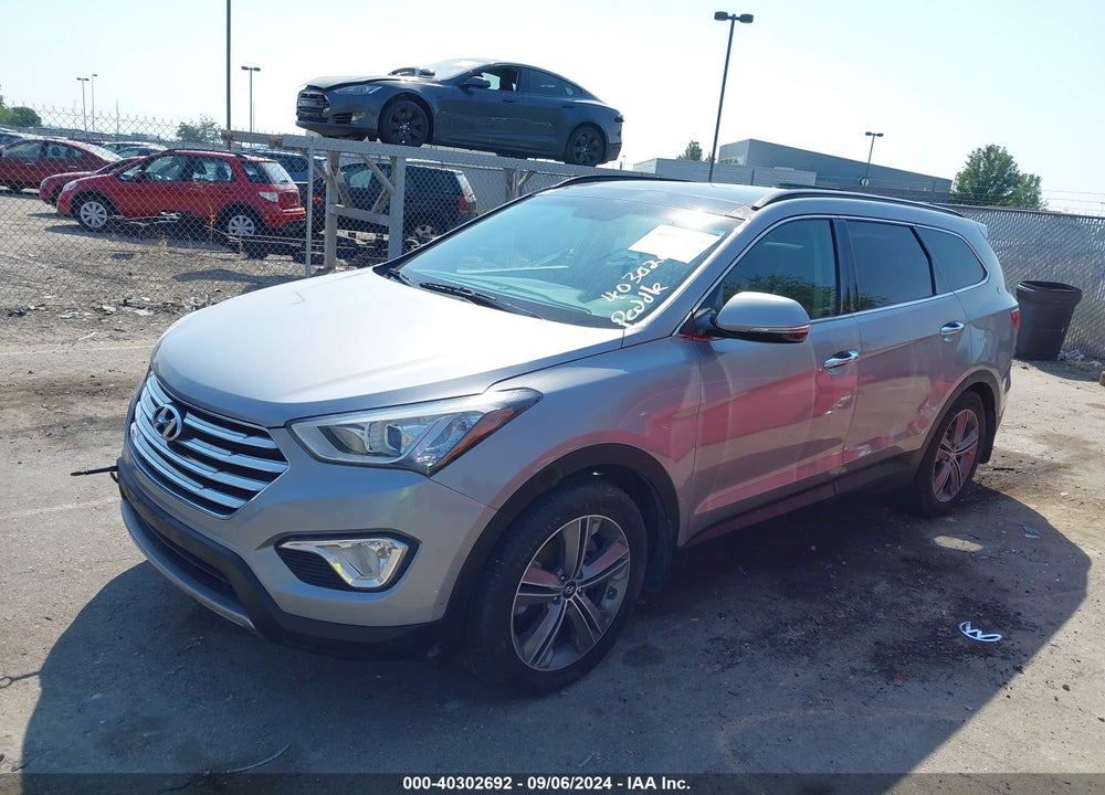 2016 HYUNDAI SANTA FE LIMITED VIN: KM8SR4HF0GU145567