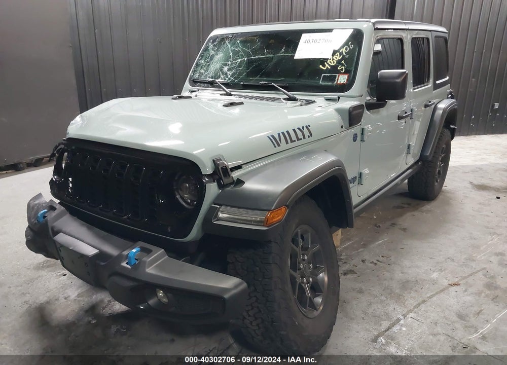 2024 JEEP WRANGLER 4XE WILLYS 4XE VIN: 1C4RJXN65RW186896