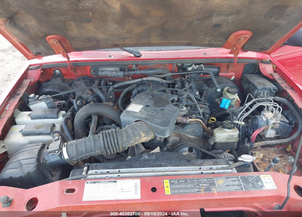 2002 FORD RANGER XLT VIN: 1FTYR44E42PB47468