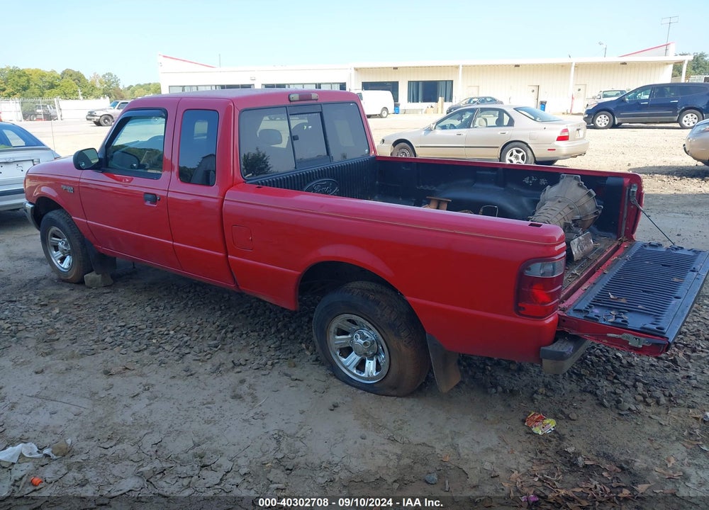 2002 FORD RANGER XLT VIN: 1FTYR44E42PB47468