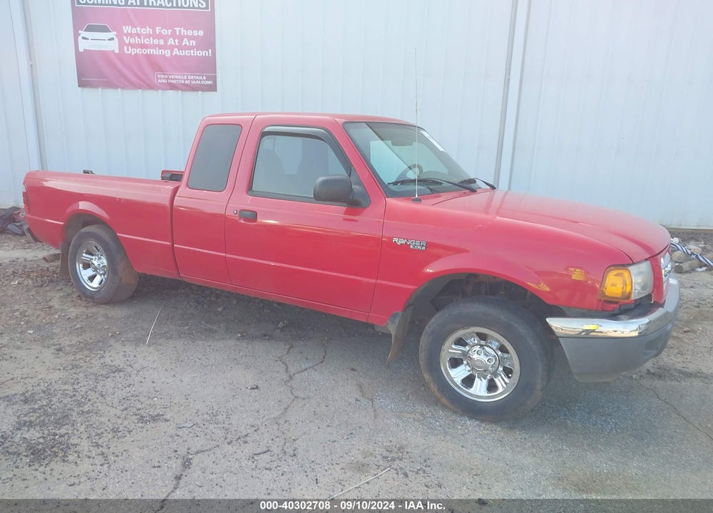 2002 FORD RANGER XLT VIN: 1FTYR44E42PB47468