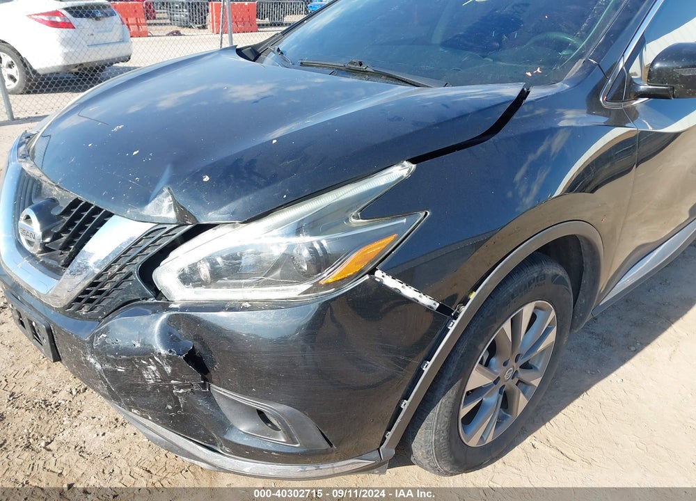 2018 NISSAN MURANO SV VIN: 5N1AZ2MH4JN117828