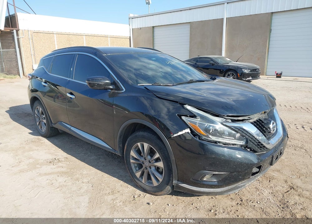 2018 NISSAN MURANO SV VIN: 5N1AZ2MH4JN117828