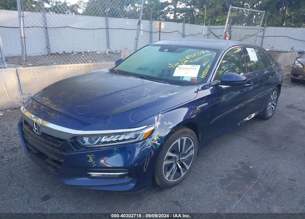 2019 HONDA ACCORD HYBRID EX-L VIN: 1HGCV3F52KA019621