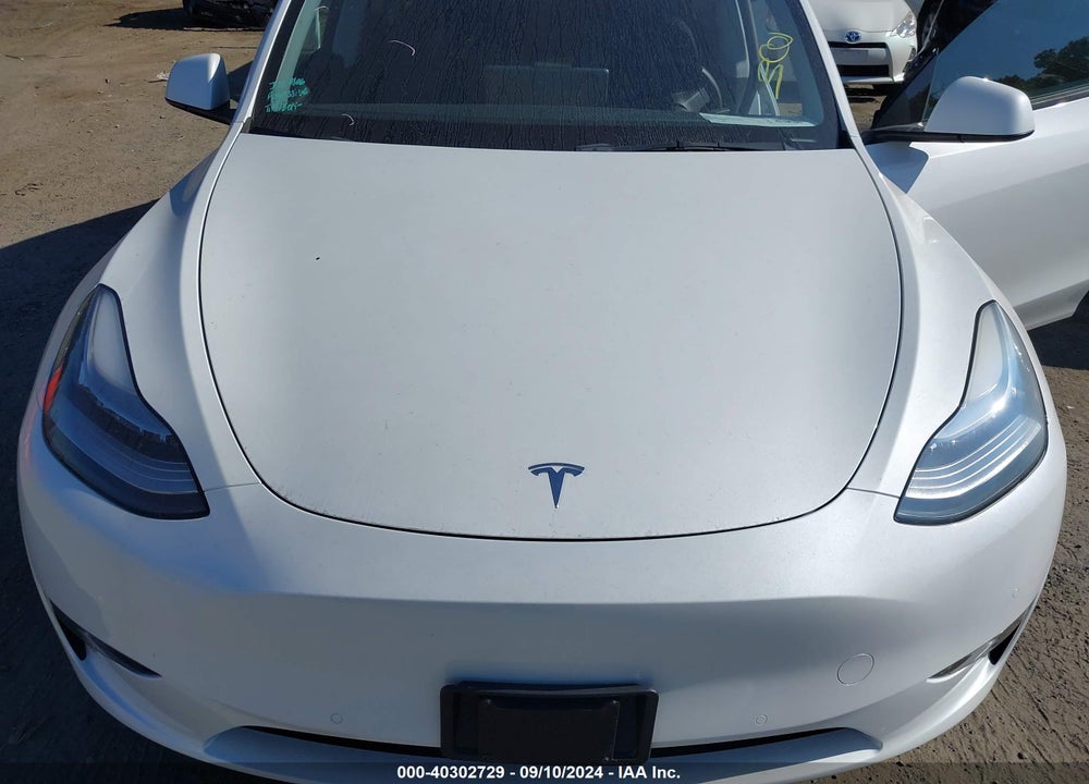 2021 TESLA MODEL Y LONG RANGE DUAL MOTOR ALL-WHEEL DRIVE VIN: 5YJYGDEE9MF191001