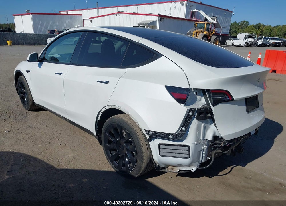 2021 TESLA MODEL Y LONG RANGE DUAL MOTOR ALL-WHEEL DRIVE VIN: 5YJYGDEE9MF191001