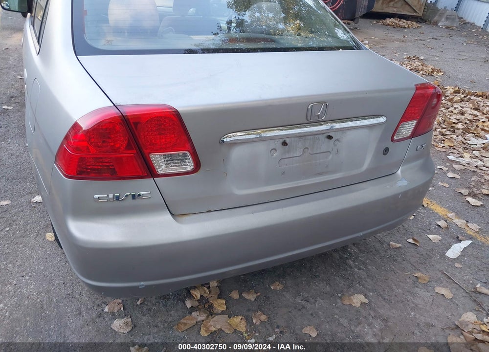 2003 HONDA CIVIC LX VIN: 2HGES16683H548458