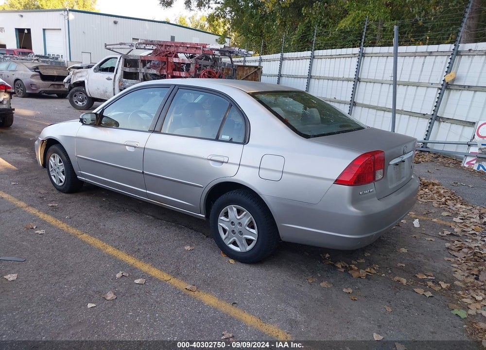 2003 HONDA CIVIC LX VIN: 2HGES16683H548458