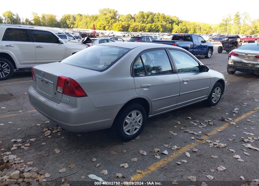 2003 HONDA CIVIC LX VIN: 2HGES16683H548458