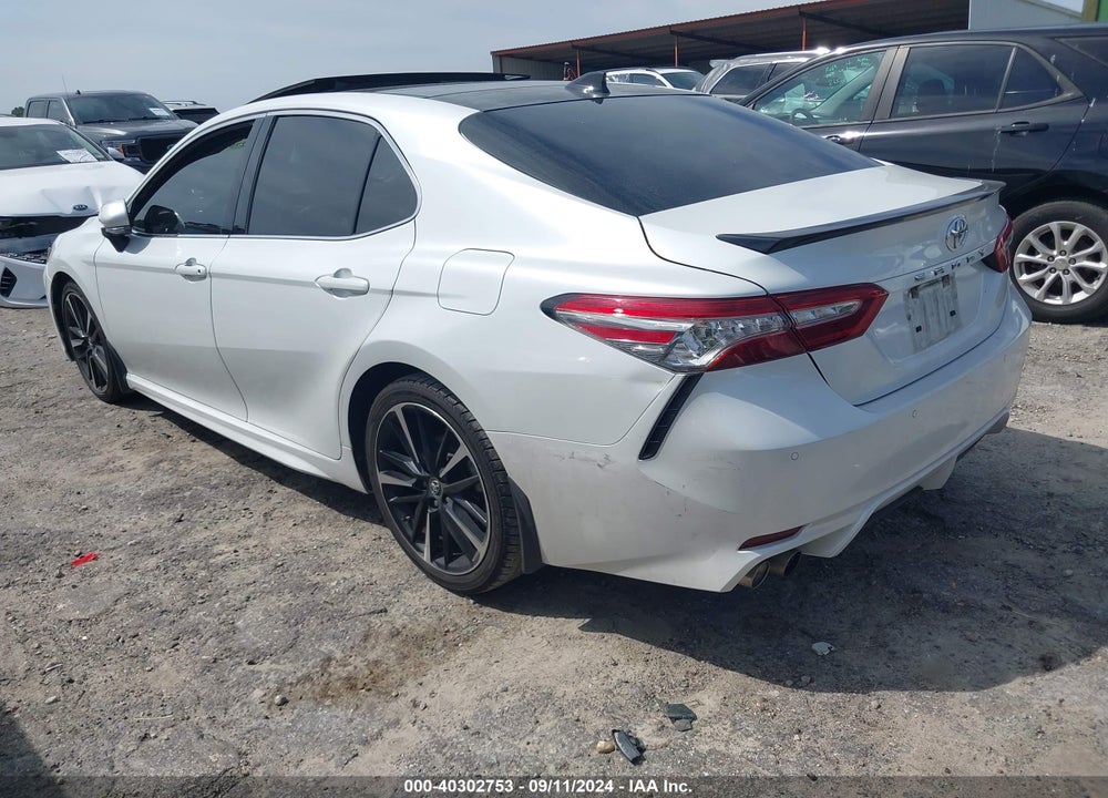 2018 TOYOTA CAMRY XSE V6 VIN: 4T1BZ1HK8JU019783