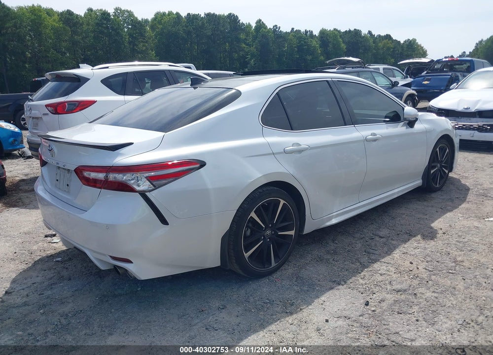 2018 TOYOTA CAMRY XSE V6 VIN: 4T1BZ1HK8JU019783