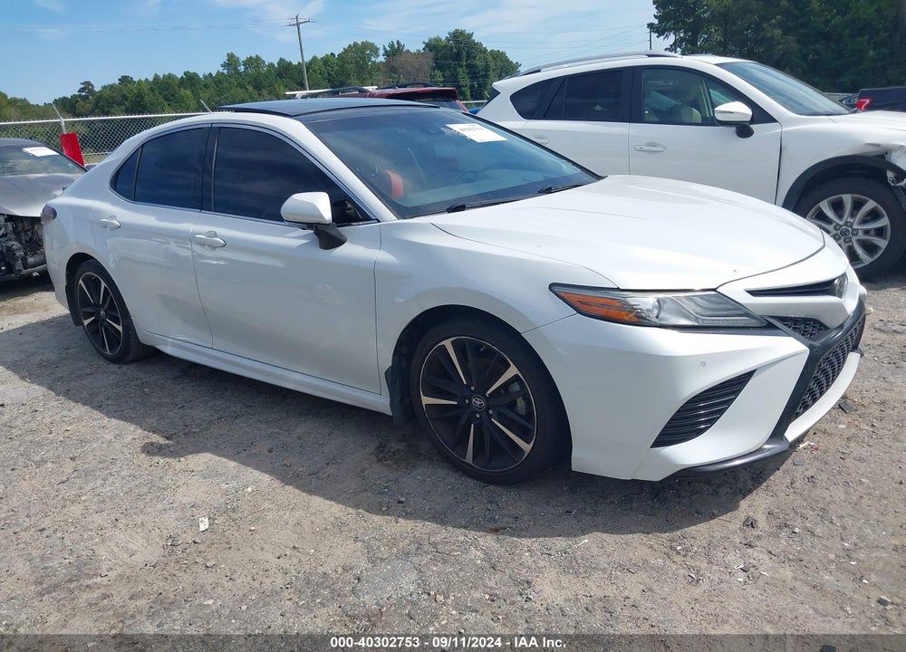 2018 TOYOTA CAMRY XSE V6 VIN: 4T1BZ1HK8JU019783