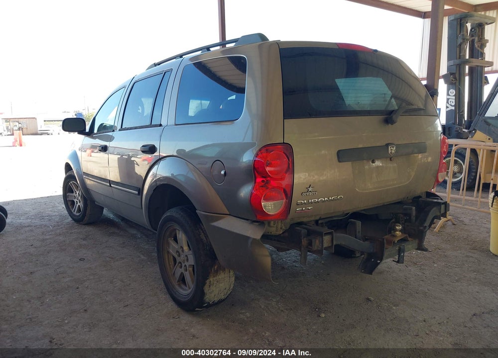 2007 DODGE DURANGO SLT VIN: 1D8HD48K47F540318