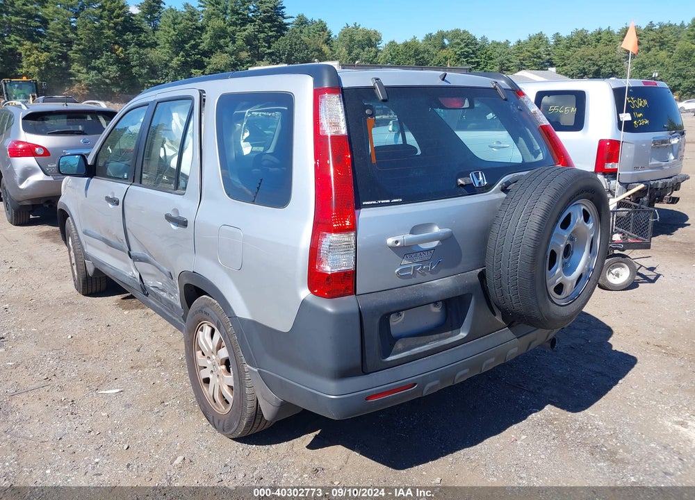 2006 HONDA CR-V LX VIN: SHSRD78546U437670