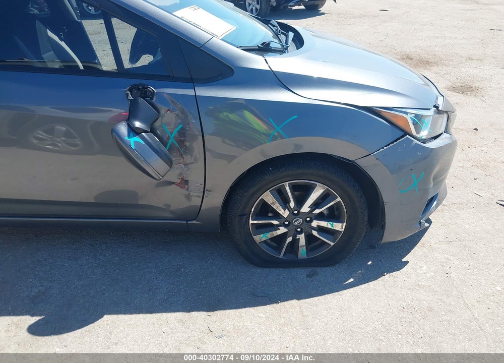 2021 NISSAN VERSA SV XTRONIC CVT VIN: 3N1CN8EVXML865300