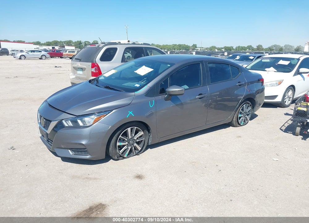 2021 NISSAN VERSA SV XTRONIC CVT VIN: 3N1CN8EVXML865300
