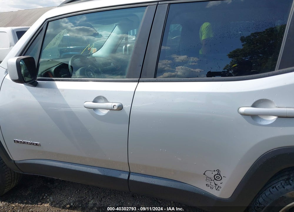 2016 JEEP RENEGADE LATITUDE VIN: ZACCJBBW3GPE31671