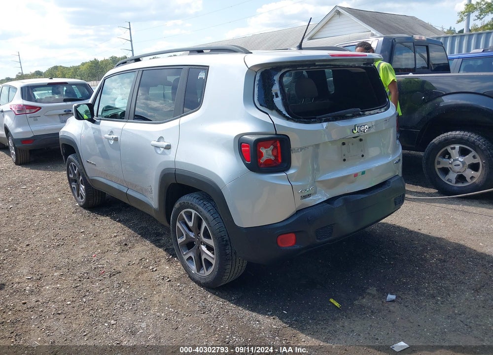 2016 JEEP RENEGADE LATITUDE VIN: ZACCJBBW3GPE31671