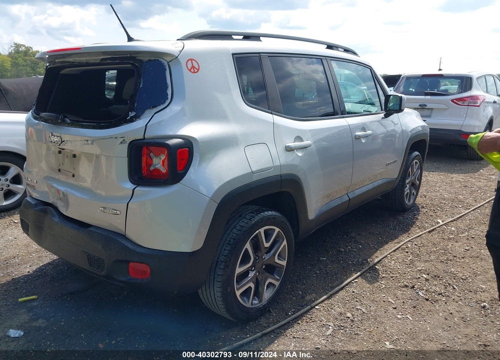 2016 JEEP RENEGADE LATITUDE VIN: ZACCJBBW3GPE31671