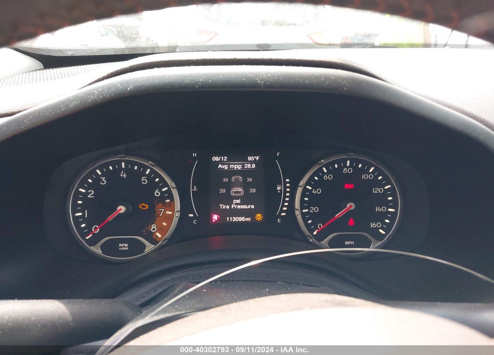 2016 JEEP RENEGADE LATITUDE VIN: ZACCJBBW3GPE31671