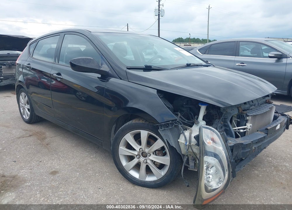 2012 HYUNDAI ACCENT SE VIN: KMHCU5AE4CU018051