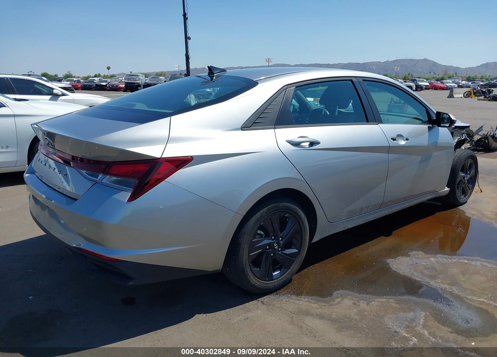 2021 HYUNDAI ELANTRA SEL VIN: 5NPLM4AG7MH037737
