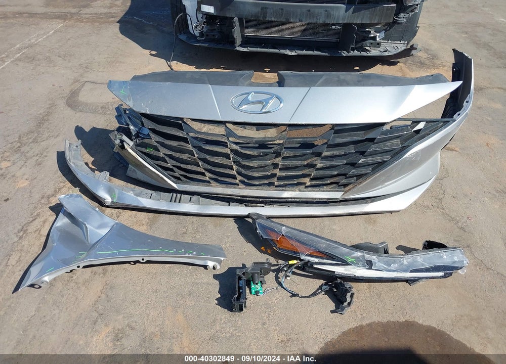 2021 HYUNDAI ELANTRA SEL VIN: 5NPLM4AG7MH037737