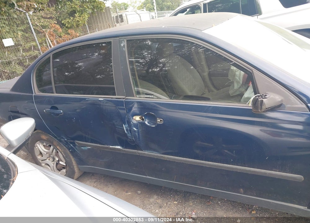 2005 CHEVROLET MALIBU VIN: 1G1ZS52845F275112