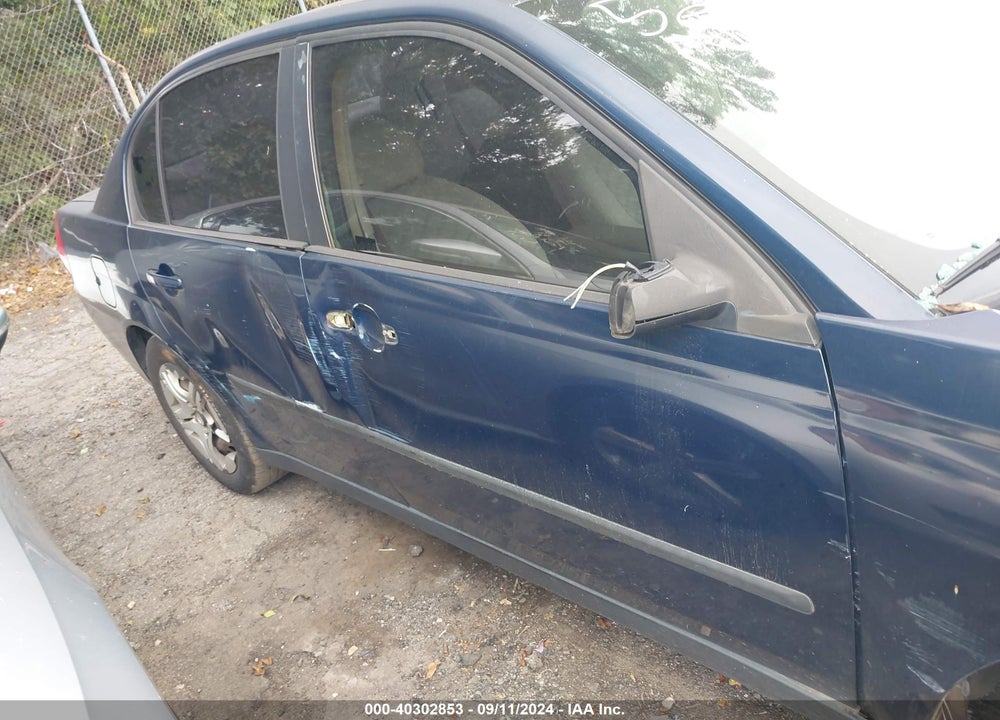 2005 CHEVROLET MALIBU VIN: 1G1ZS52845F275112