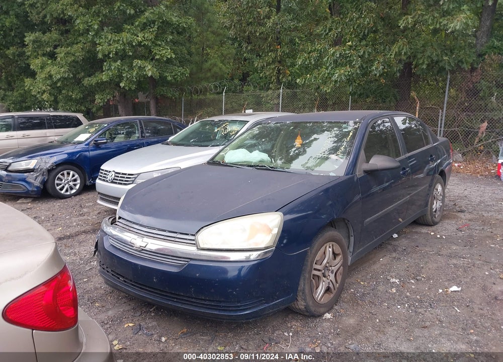 2005 CHEVROLET MALIBU VIN: 1G1ZS52845F275112