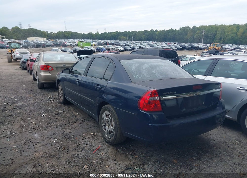 2005 CHEVROLET MALIBU VIN: 1G1ZS52845F275112