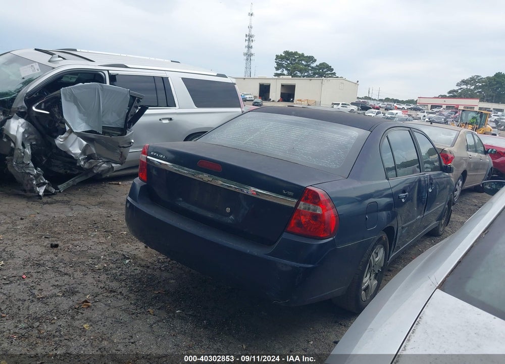 2005 CHEVROLET MALIBU VIN: 1G1ZS52845F275112