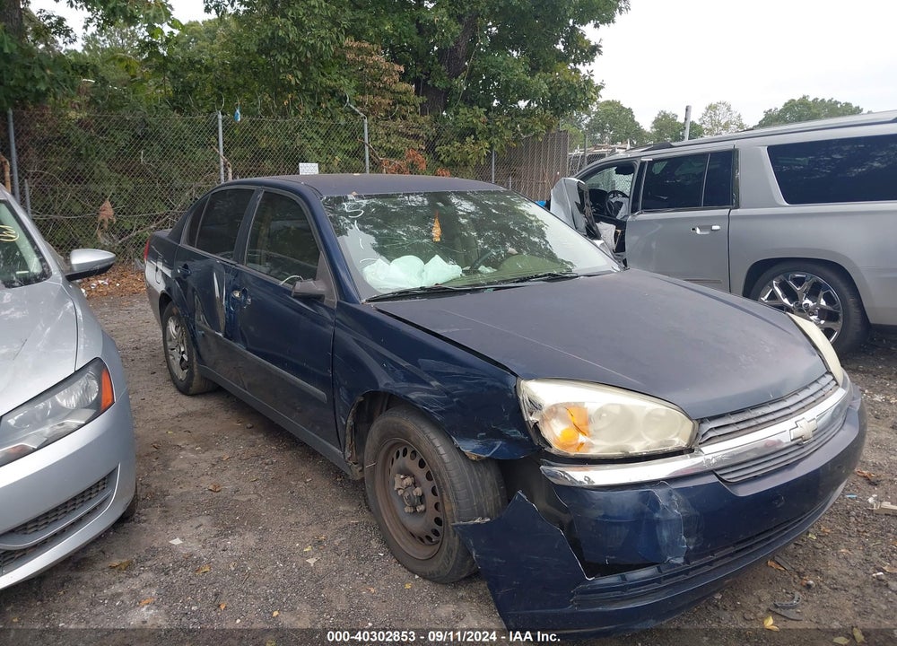 2005 CHEVROLET MALIBU VIN: 1G1ZS52845F275112